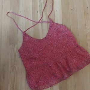 Abercrombie floral tank top